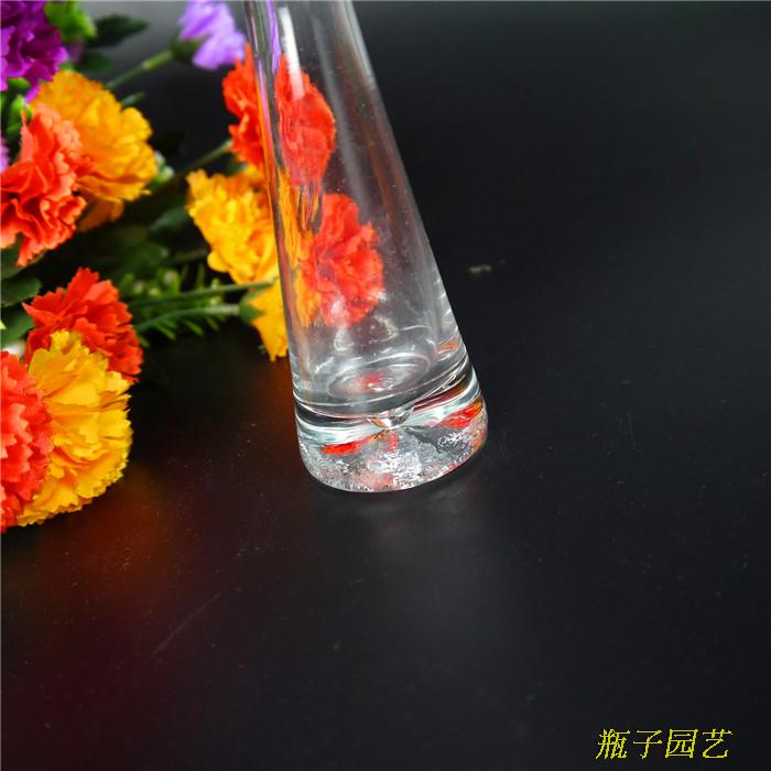 Khuyến mãi đơn khách sạn phòng ăn bình thủy tinh Kính màu nhỏ bình năm màu nhỏ bình cổ điển - Vase / Bồn hoa & Kệ bình cắm đào