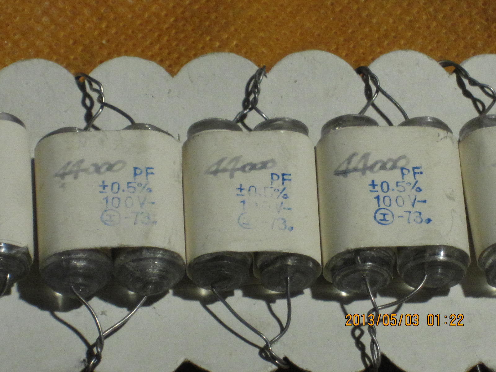 73 - New High Accuracy 5 PS Capacitor 44000PF 100V