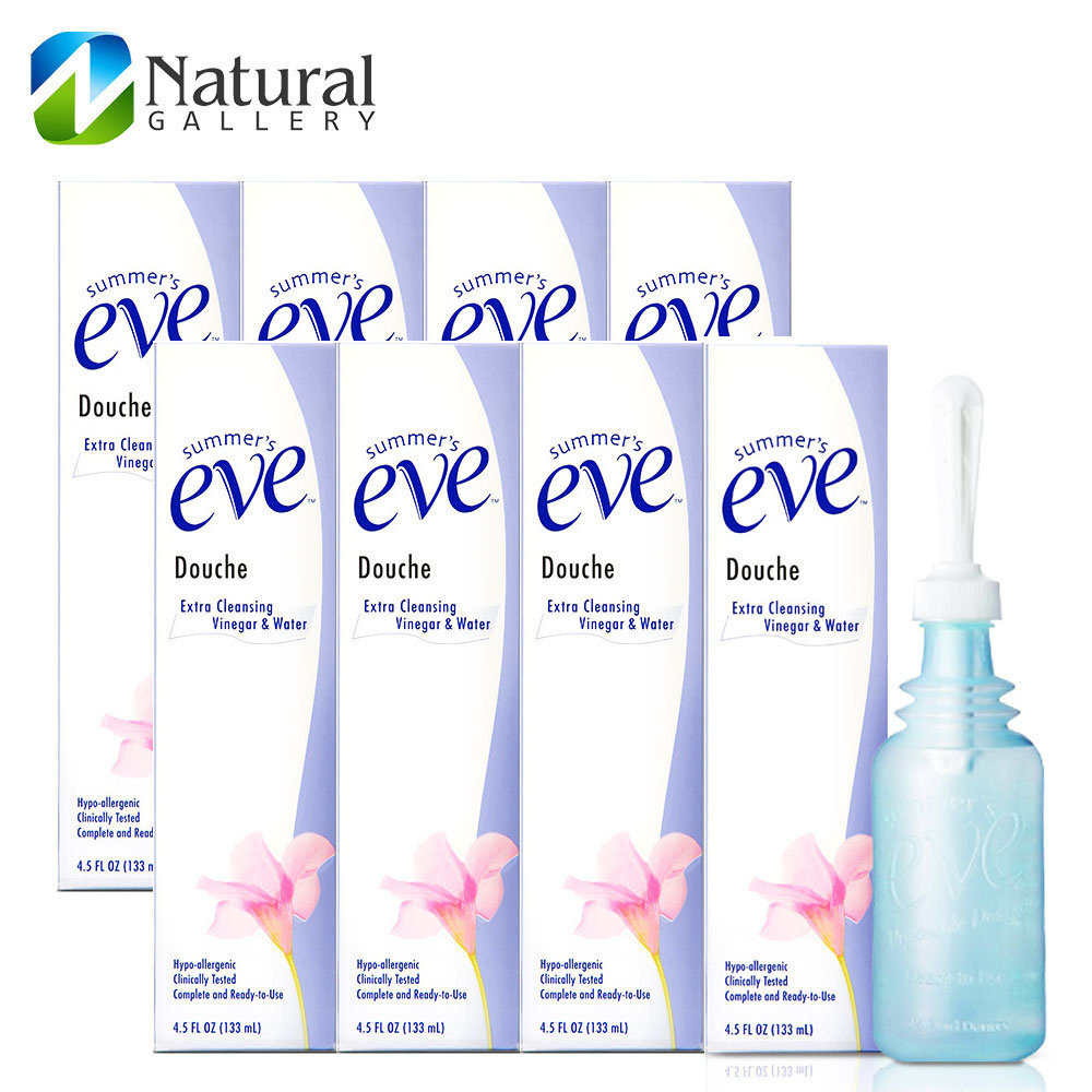 American Summers Eve Summer Yay Vinegar Water Female Flushing Liquid Private Care Fluid 133ml * 8 Germicidal Weak Acid