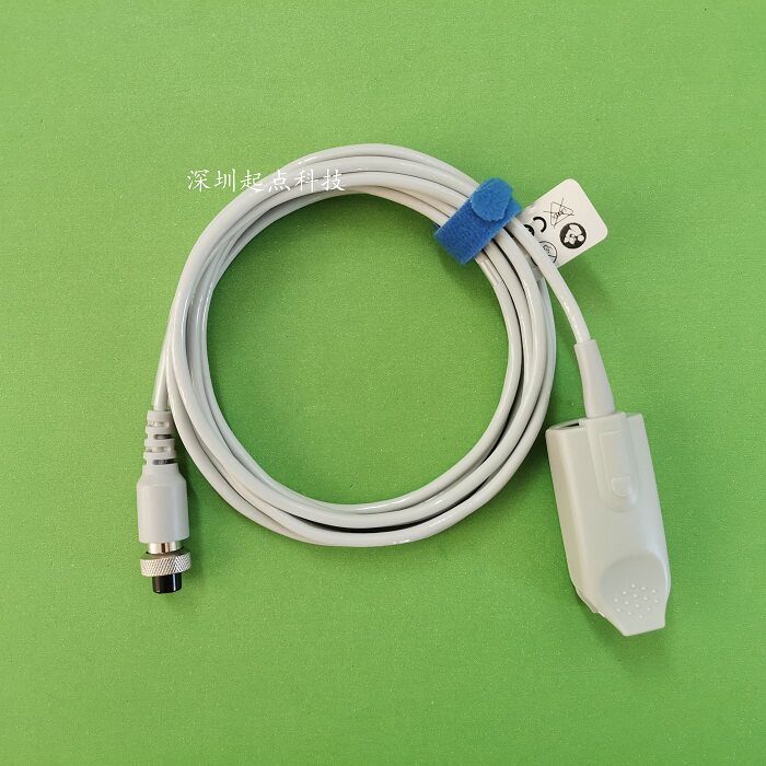 瑞博PM9000A A+ B B+ GTA指脉氧连接线氧饱夹五孔饱和度监护配件