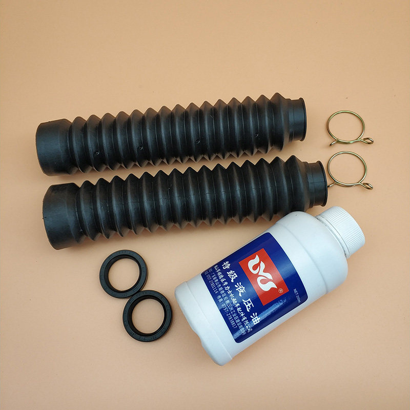 Locomotive ZJ125 men's clothing 125 CG125 happy Pearl River front damper dust cover dust cover oil seal