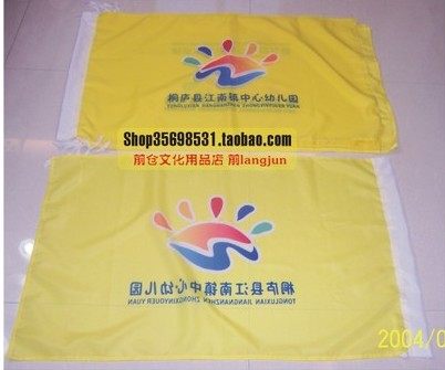 Custom made multi-color double-sided transparent flag school flag factory flag flag water injection flag guide flag