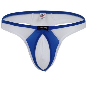 Stylish sexy breathable tulle men's underwear