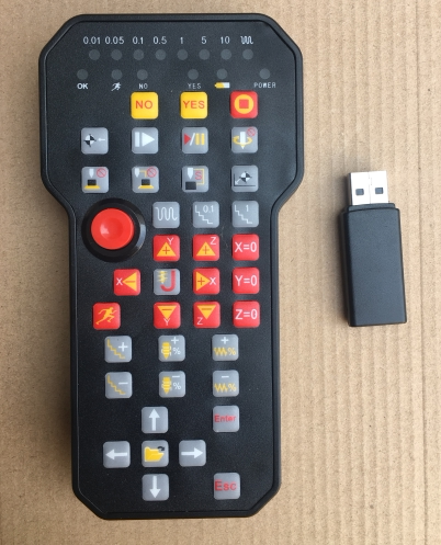 Engraving machine wireless handle Wireless hand wheel CNC dimension wireless handle HB02 wired macro handle