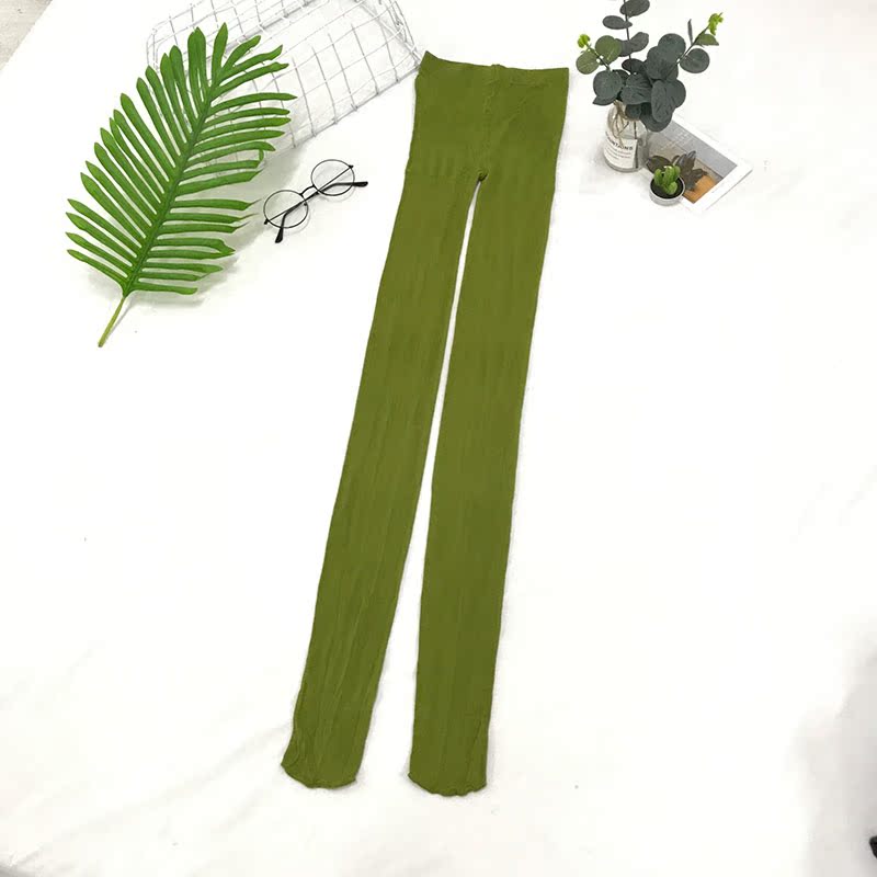 [Bắp cải] Thời trang mới hoang dã khí chất Hàn Quốc co giãn Slim leg skinny màu rắn vớ legging nữ quần tất nữ mùa đông