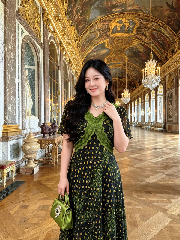 Light Luxury Goddess Style Slimming Plus-Size Women's Clothing 2026 Summer New Product Fat mm Body-Covering Long Dress Rich Dress