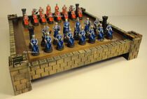 American Chess Crusader Model 17 gorgeous model board chess chess chess chess - board chess - played