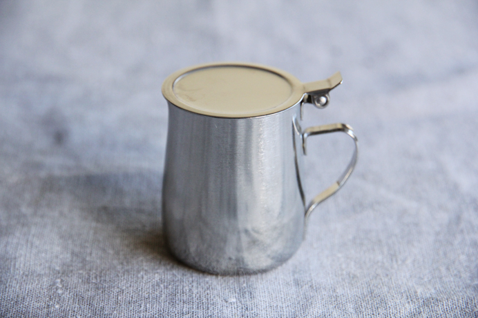 Pre-order Japan imported workshop aizawa stainless steel creamer cup honey cup syrup cup