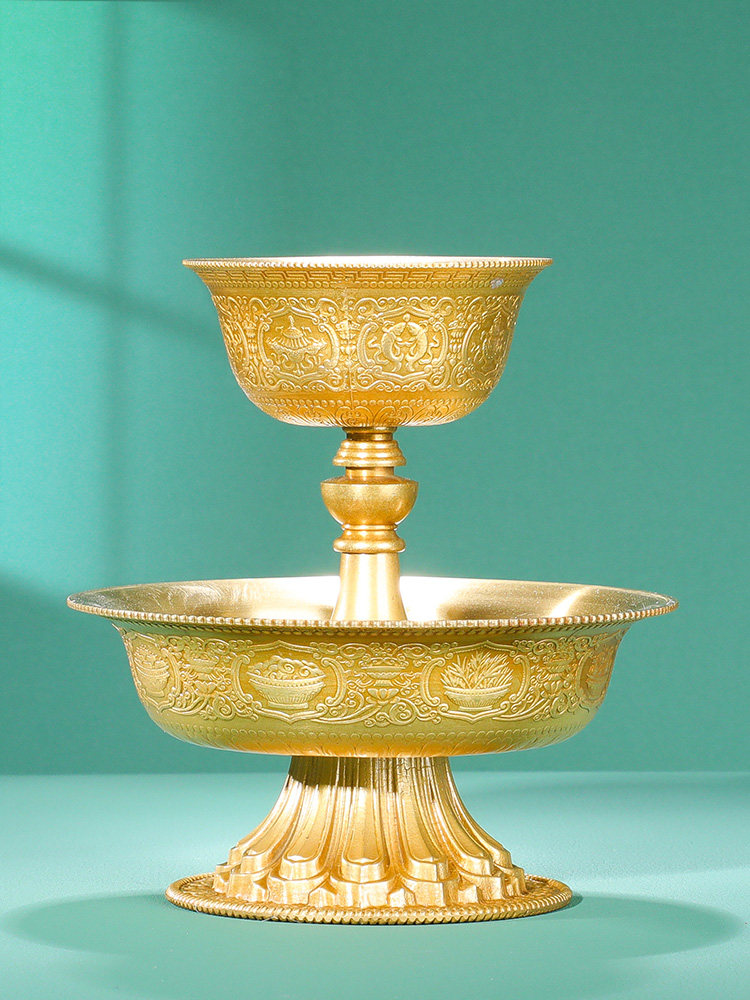 For hair care cup Pure Copper Tantric supplies Water supply cup for Buddha cup Tibetan supplies Small Holy water supply cup