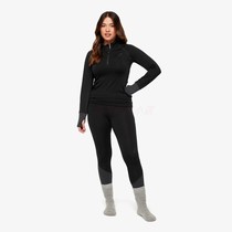 European outdoor brand womens fleece warm suit tops and trousers moisture-wicking waffle plus fleece autumn and winter