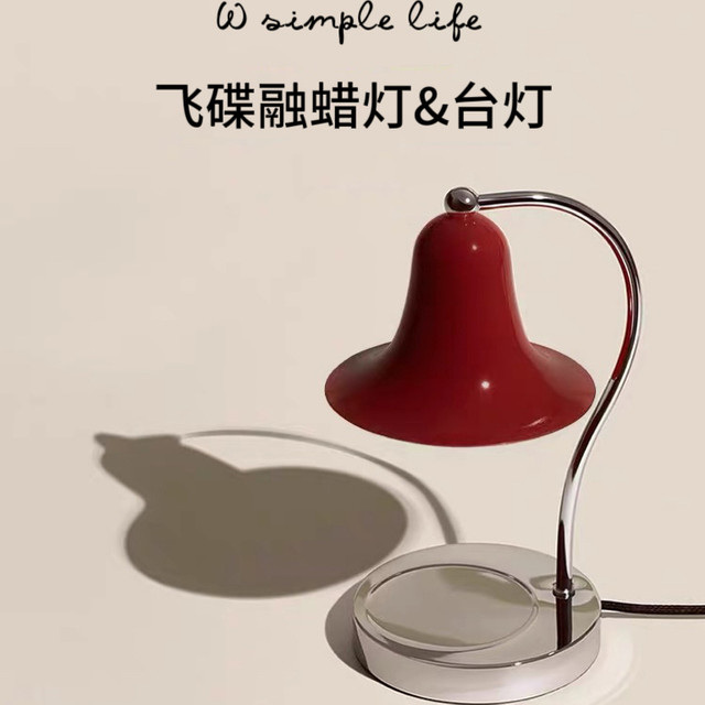 Minimalist High-End Flameless Aromatherapy Wax Melting Lamp Bedroom Candle Melting Lamp Atmosphere Decor New Wedding Birthday Christmas Gift