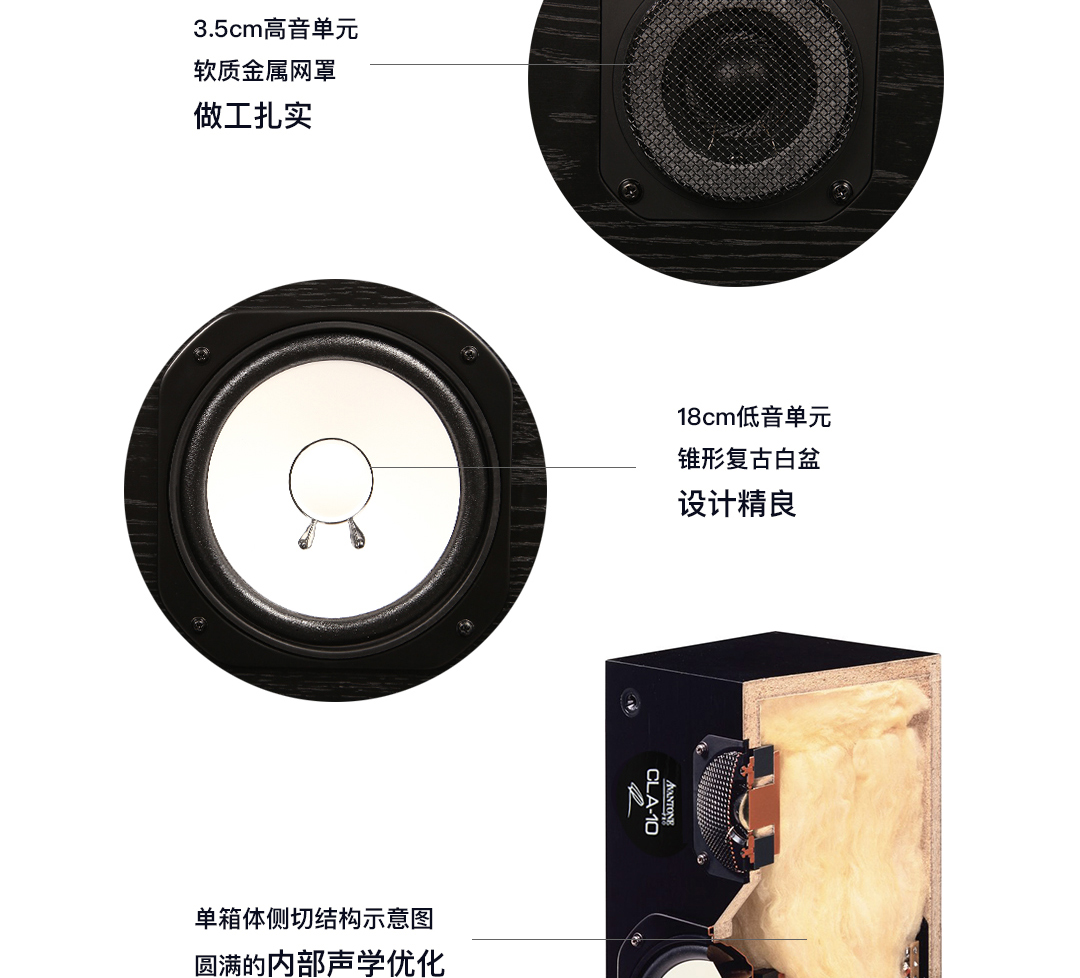 Loa Avantone CLA-10 Loa khuếch đại phòng thu CLA-200 loa thụ động cổ điển màu trắng cũ - Loa loa loa phantom