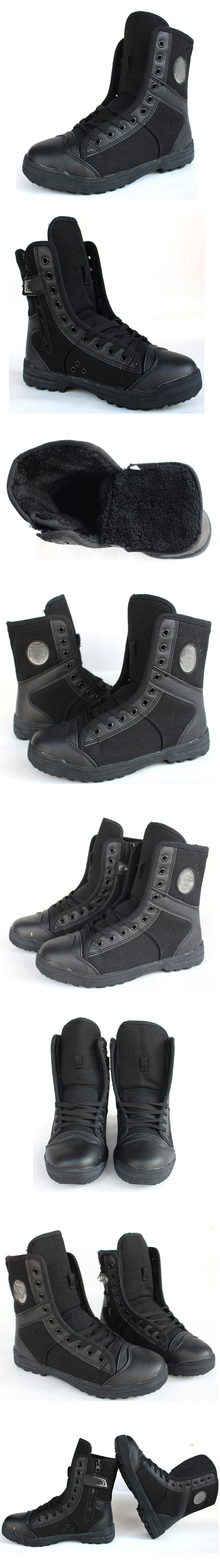 Bottes militaires en toile - chaud - Ref 1397687 Image 11