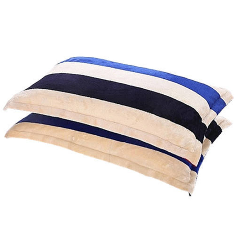 Mùa đông dày nhung gối che gối nhung mặt gối bao gồm một cặp flannel 48 * 74 - Gối trường hợp gối dành cho bà bầu