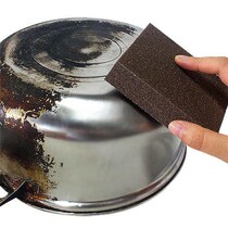 Remove stains kitchen cleaning sponge wipe nano scale descaling wash pot bottom black dirt magic dishwashing Emery pot brush