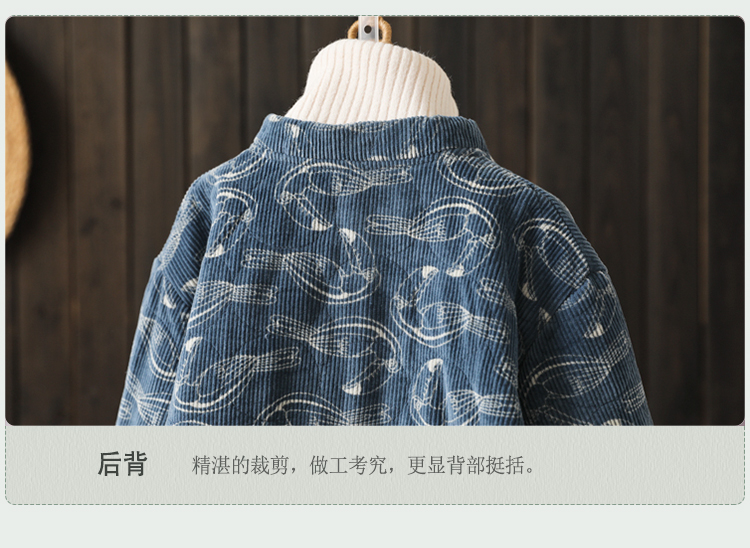 [Kết thúc giải phóng mặt bằng 2 mảnh và một nửa giá] vải nhung kẻ retro in quần độn bông ngắn độn bông áo khoác kaki nữ lót lông hàn quốc