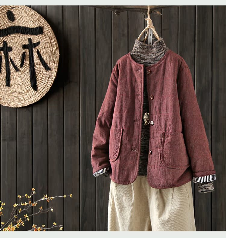 [Giải phóng mặt bằng vào cuối mùa 6,8 lần đơn mảnh] áo bông ngắn bằng vải bông ngắn mùa đông quần áo cotton mới ao phao nu