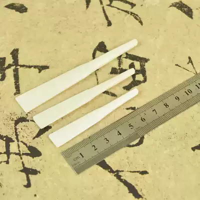 Printing tendons 8cm ox bone skewer turning ink mud bone skewer printing clay cinnabar seal