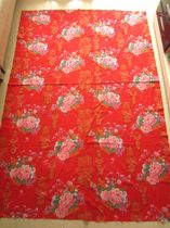 Before the Cultural Revolution (cars tractors trains lanterns wheat ears sunflowers etc.) large quilt