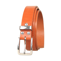 British TWS horse reins tanned leather belt 3 4 stainless steel horseshoe needle Qianyi leather buckle head layer cowhide waist