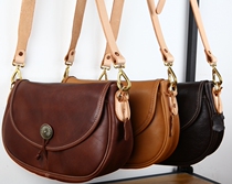 lucky john style cowhide retro messenger bag motorcycle bag casual bag mens and womens shoulder bag