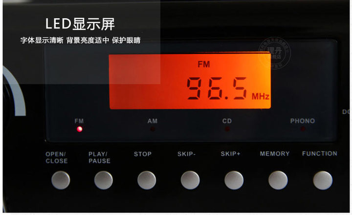 Đặc biệt Li Dan L501 máy ghi âm máy tính để bàn máy ghi âm retro vinyl Radio CD máy ghi âm điện máy quay đĩa máy phát nhạc đĩa than tiếng anh