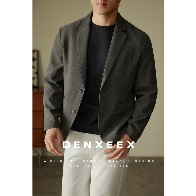 [Italian Gentleman] Denxeex New Commuter Suit Jacket Men's Business Casual Spring and Autumn Suit Jacket