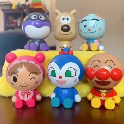 Japanese Bread Superman 20 limited cartoon deformation character twist egg ornaments Collection series toy spot