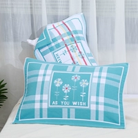 Block Flower Green 45x66