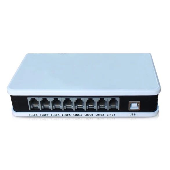 8 route USB phone recorder box - Electrical screen - screen - screen - screen