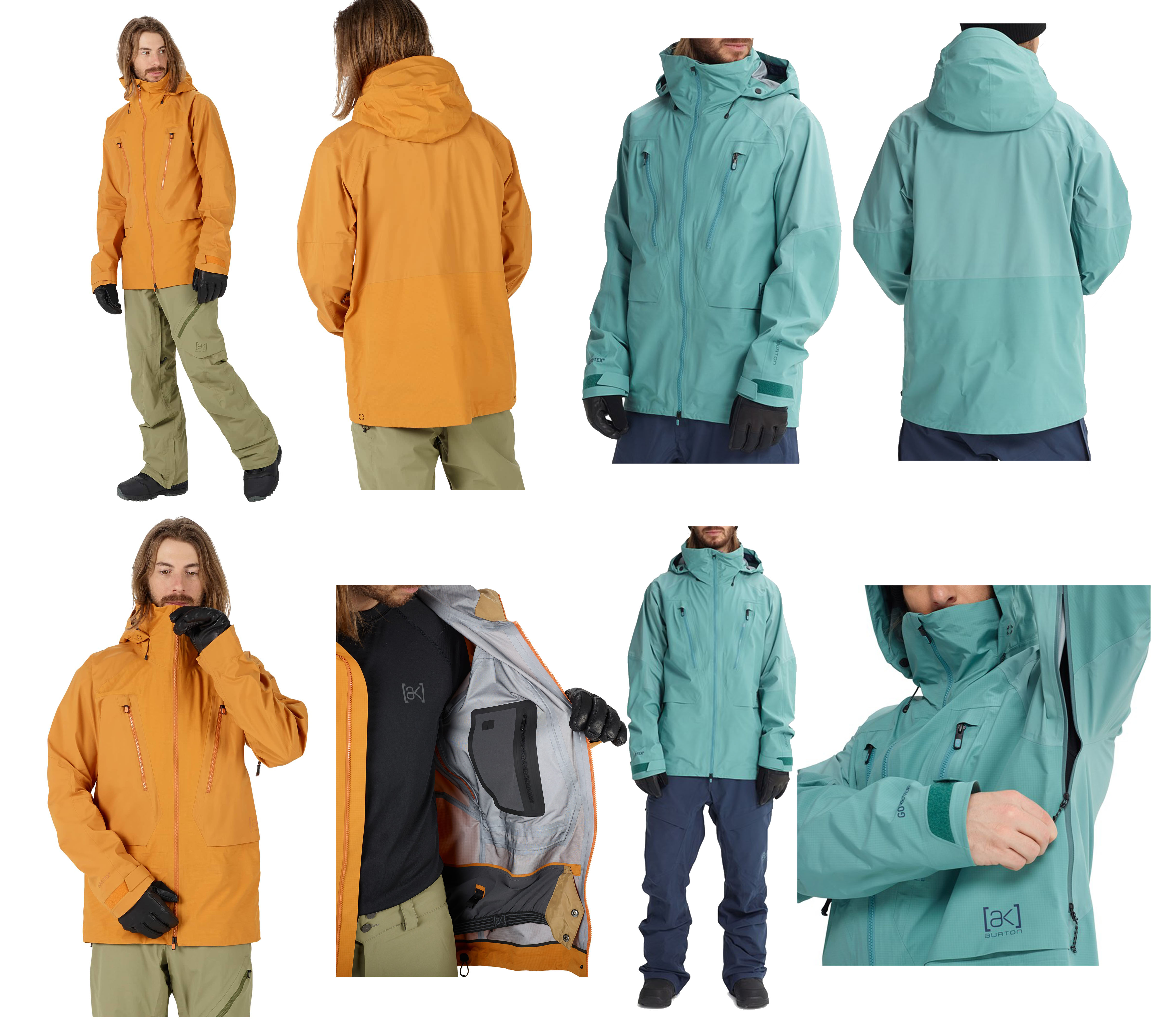 (Ski Brand) Burton AK 3L Freebird Men's Ski Suit Lightweight Design