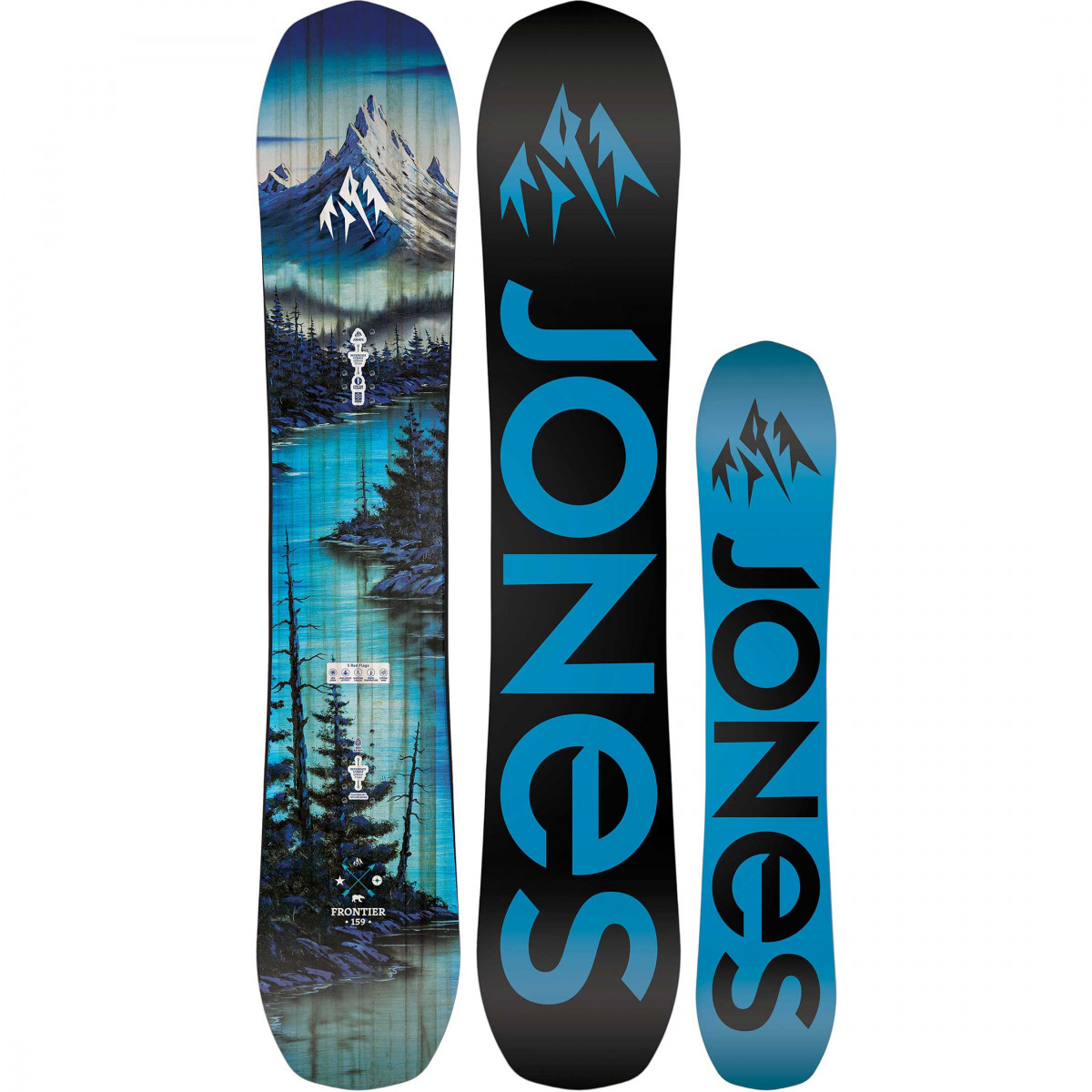 (Snowboard brand) Jones Snowboards ski board Frontier