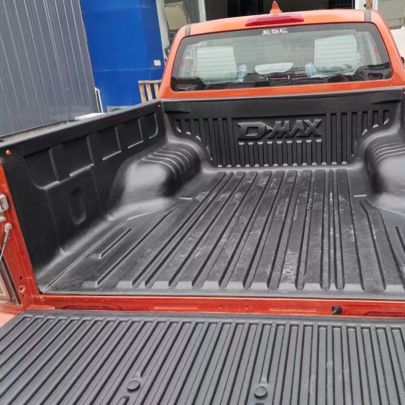 Suitable for Isuzu dmax pickup Rui Mai Lingtuo modified cargo box treasure tail box protection pad rear box pad car bucket off-road