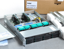 Intel 8 16 24 disk 2U server dual E5 (dual GPU redundant power supply)R2216BB4GC