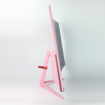 Pink 27-inch curved display girl heart desktop computer gaming game home HD live screen