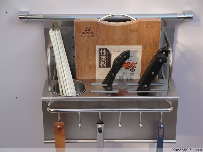 Sky Chi Kitchen Pull Basket Stainless Steel Kitchen Items Versatile Single Cylinder Insert Knife Holder with full fit