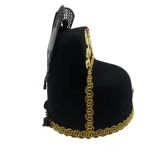 Шляпа ученого номер один, черная газовая шляпа, официальный оперный реквизит жениха, костюмированная шляпа, шляпа ученого, костюм Тан, шляпа императора, официальная шляпа