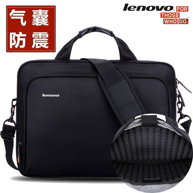 Shock-proof Lenovo computer bag pen electric bag 14 inch 15 6 inch 17 inch male and female hand single shoulder inclined satchel bag