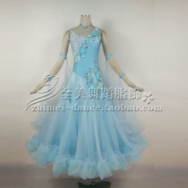 Modern competition dance dress High-end performance suit National standard dance ballroom dance swing new dress Waltz dance dress