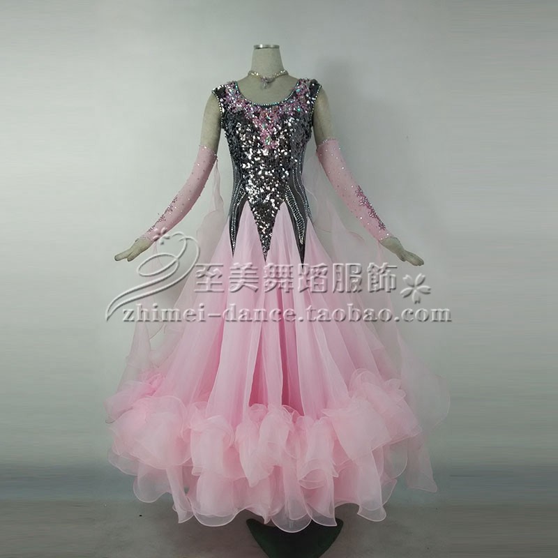 Up to the new Morden dance to serve as an adult dance waltz Tango Eugen yarn Giant Swing Dress Competition Foreign Dress