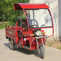  Electric tricycle car shed Car front shed Express car front canopy sunshade cab rainproof shed Car front canopy tempered shed