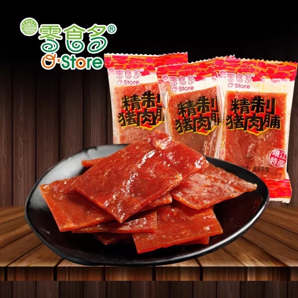 Snacks with delicate pork and specialty pork dry products of 108g about 6 packs of independent small packaging
