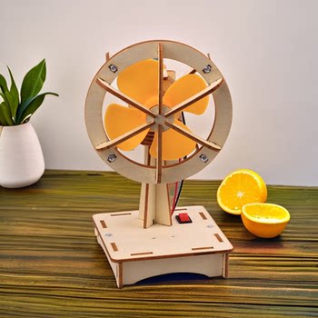 Science DIY Handicrafts: Shaking Head Electric Fan, Science and Technology Small Inventions, Materials for Children's Electric Fans
