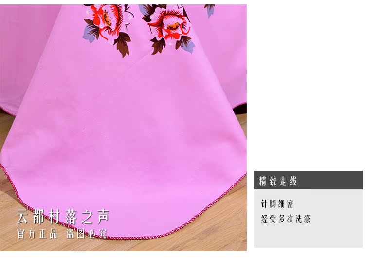 Tấm quốc gia Bông cổ điển chà bông Thượng Hải truyền thống vải thô in đơn lẻ 100% cotton bộ ga giường cute