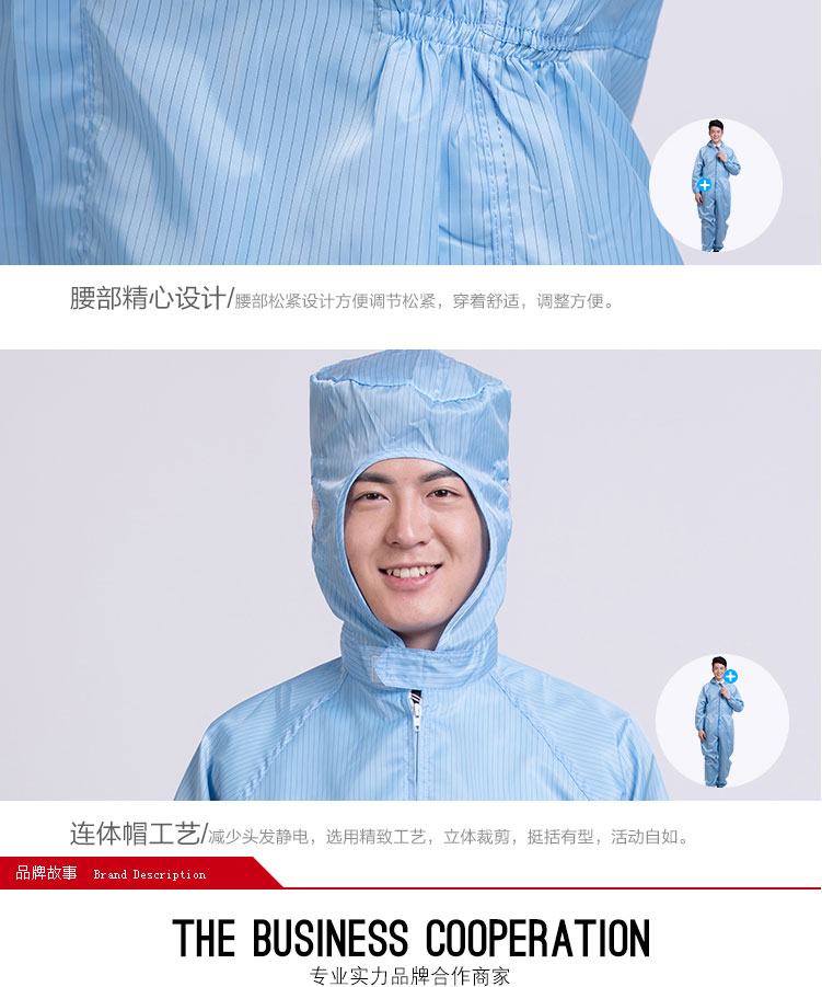 Xiêm overalls bụi và nhà máy xưởng tro phù hợp với sạch quần áo sạch phun sơn quần áo gỗ thêu chữ thêu đồ bộ nam cao tuổi