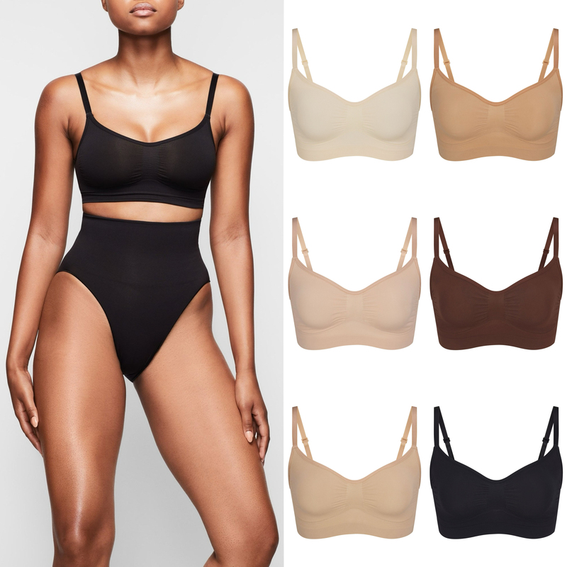 Part of Spot Skims Seamless Sculpt Bralette Body Shaping Bra Intimates Strength Support for Women