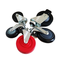 4 Inch Trolley Wheels 5 Inch Supermarket Cart Wheels Children Car Wheels Elevator Wheels Silent Wheels