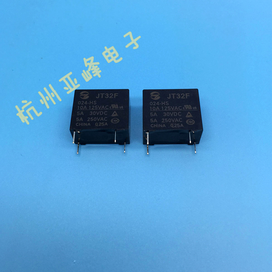 Jintian relay JT32F-024-HS 4 feet a group of normally open 5A250VAC JZC-32F-024-HS