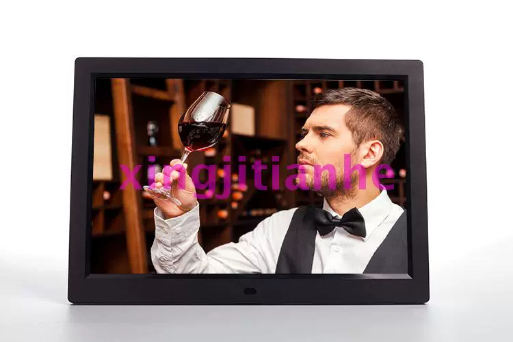 Siêu mỏng full-format HD 15 14-inch khung ảnh kỹ thuật số điện tử máy quảng cáo album 1920 * 1280 treo hẹp