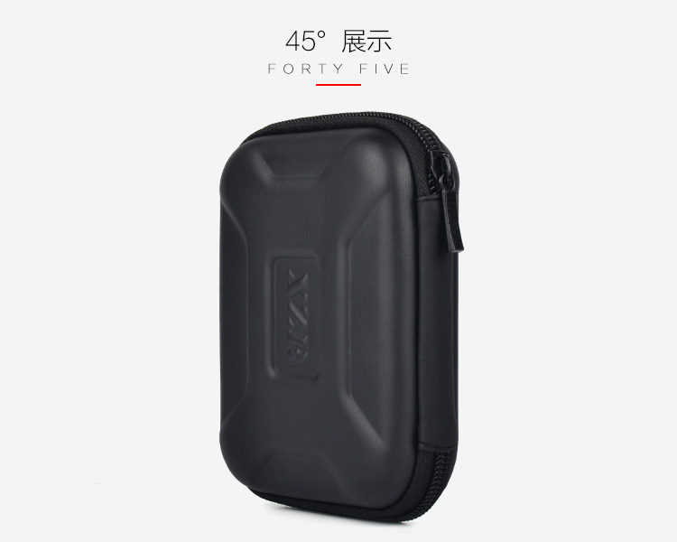 2.5-inch có thể tháo ổ cứng lưu trữ túi tay áo bảo vệ tai nghe kỹ thuật số điện áp đa năng đĩa sốc U hộp lưu trữ di động - Lưu trữ cho sản phẩm kỹ thuật số hộp đựng dây sạc
